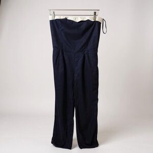 Gorgeous Navy blue and white jumpsuit